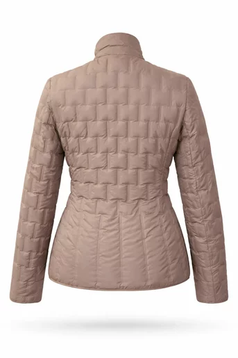 Jachetă intermediară cu puf bej JFL60202