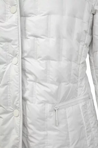 Jachetă intermediară cu puf ivory JFL60202