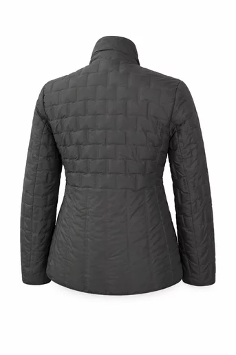 Jachetă intermediară cu puf neagră JFL60202