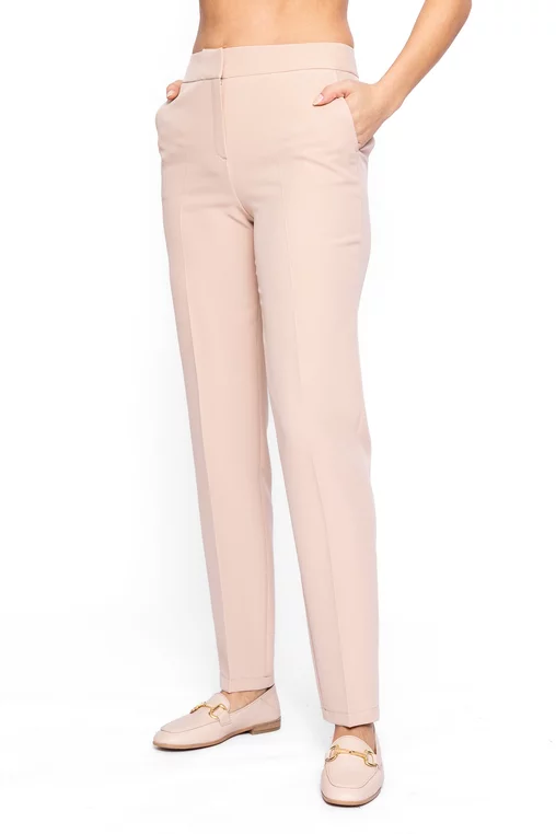 Pantaloni Caramel conici bej P2613 thumbnail picture - 
