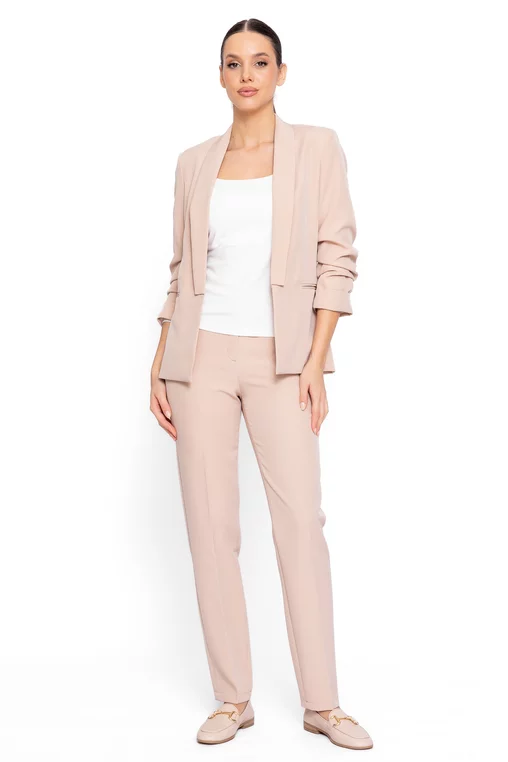 Pantaloni Caramel conici bej P2613 thumbnail picture - 