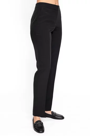 Pantaloni Caramel conici negri P2613