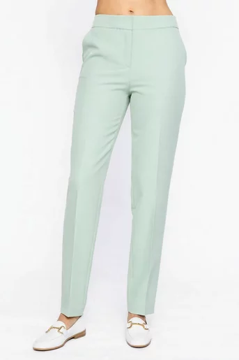 Pantaloni Caramel conici vernil  deschis P2613