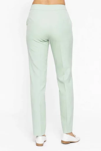 Pantaloni Caramel conici vernil  deschis P2613