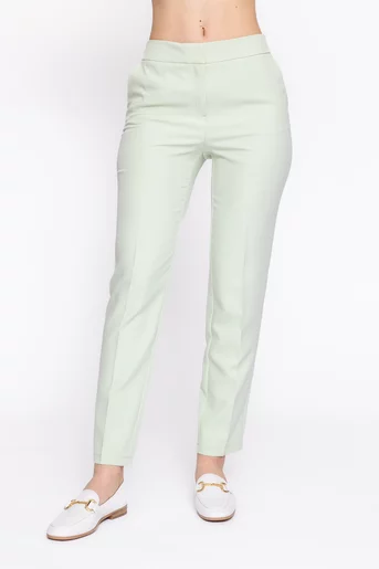 Pantaloni Caramel conici vernil  deschis P2613