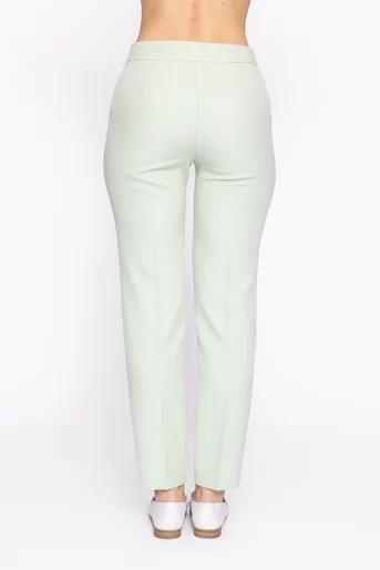 Pantaloni Caramel conici vernil  deschis P2613