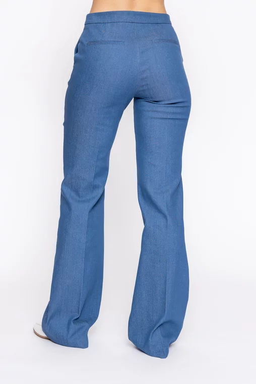 Pantaloni Caramel denim drepți albastru deschis  P2611 thumbnail picture - 