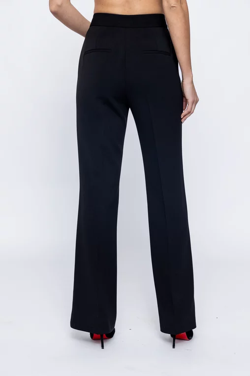 Pantaloni Caramel evazați stofă Melina P2606 thumbnail picture - 
