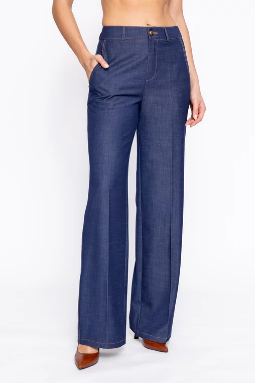 Pantaloni Caramel lejeri din denim  P2607 thumbnail picture - 