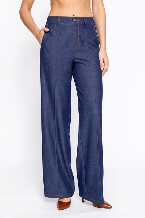 Pantaloni Caramel lejeri din denim  P2607 thumbnail picture - 