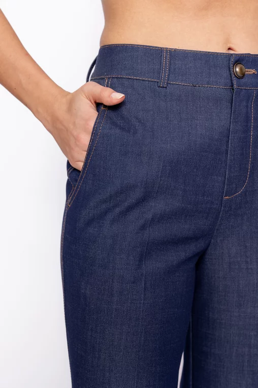 Pantaloni Caramel lejeri din denim  P2607 thumbnail picture - 