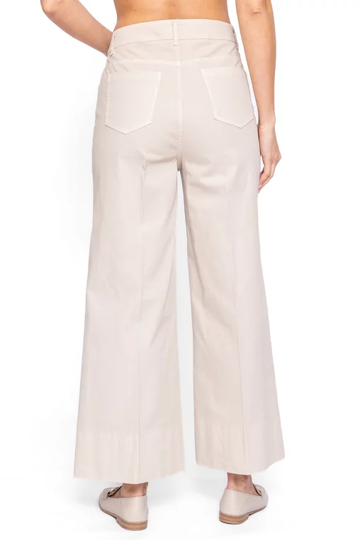 Pantaloni croi evazat bej PVV60202 thumbnail picture - 