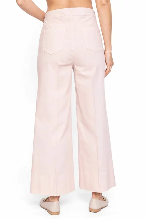Pantaloni croi evazat roz PVV60202 thumbnail picture - 