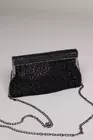 Poseta eleganta cu strasuri neagra A10234 thumbnail picture - 