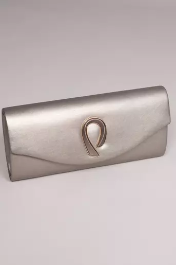 Poseta eleganta tip plic taupe  A10224