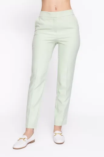 Pantaloni Caramel conici vernil  deschis P2613
