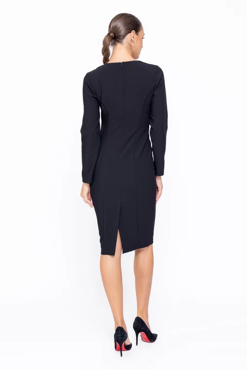 Rochie Caramel conică cu aplicație R8580 thumbnail picture - 