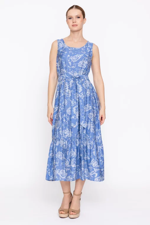 Rochie lejeră cu cordon bleu RXJ60305 thumbnail picture - 