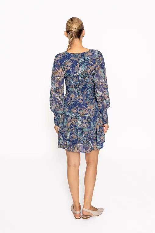 Rochie mini imprimeu abstract RRS60809 thumbnail picture - 