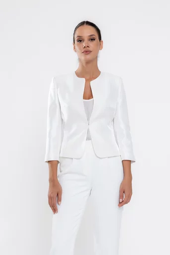 Sacou Caramel elegant ivory S1508