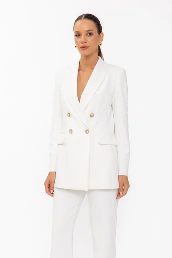 Sacou Caramel oversize Meg ivory S1609