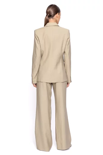 Sacou casual double-breasted kaki SKC60201