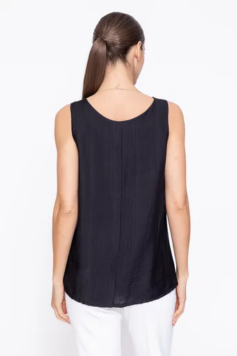 Top lejer cu accesoriu negru BLA60307