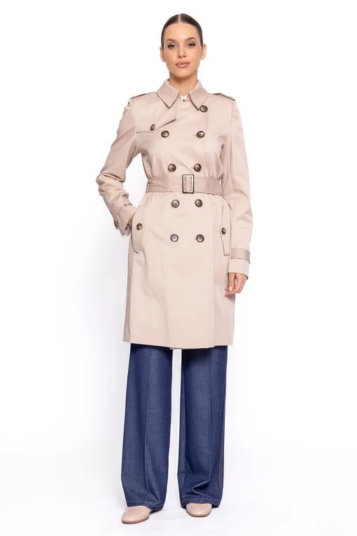 Trenci Caramel cambrat bej S6601 thumbnail picture - 