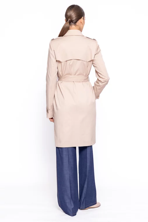 Trenci Caramel cambrat bej S6601 thumbnail picture - 