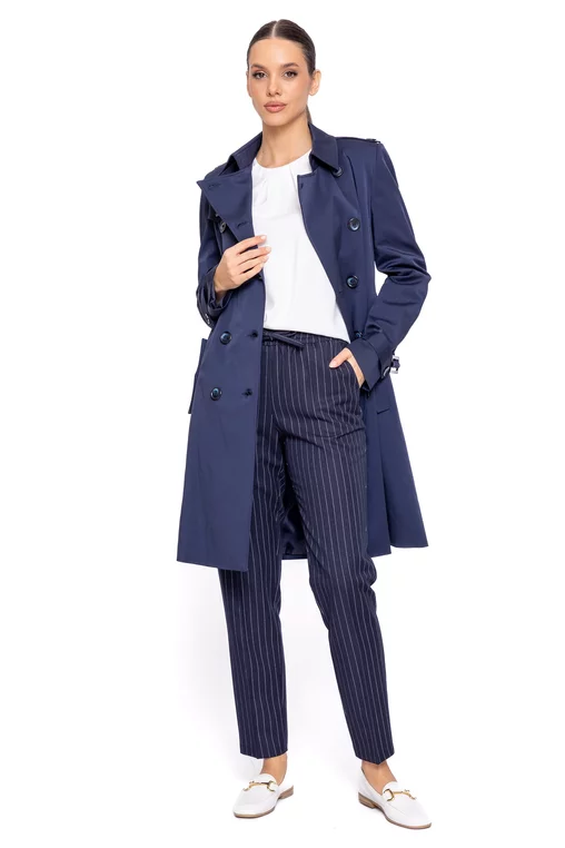 Trenci Caramel cambrat bleumarin S6601 thumbnail picture - 