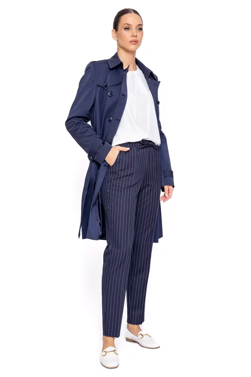 Trenci Caramel cambrat bleumarin S6601 thumbnail picture - 