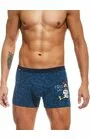 Boxeri barbati cu model vesel - Cornette Tattoo Mini M280-123
