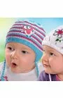 Caciula tricotata pentru fetite 6-18 luni - AJS 26-012 multicolor