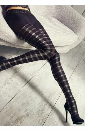 Ciorapi cu model, colectia de lux Patrizia GUCCI for Marilyn G04