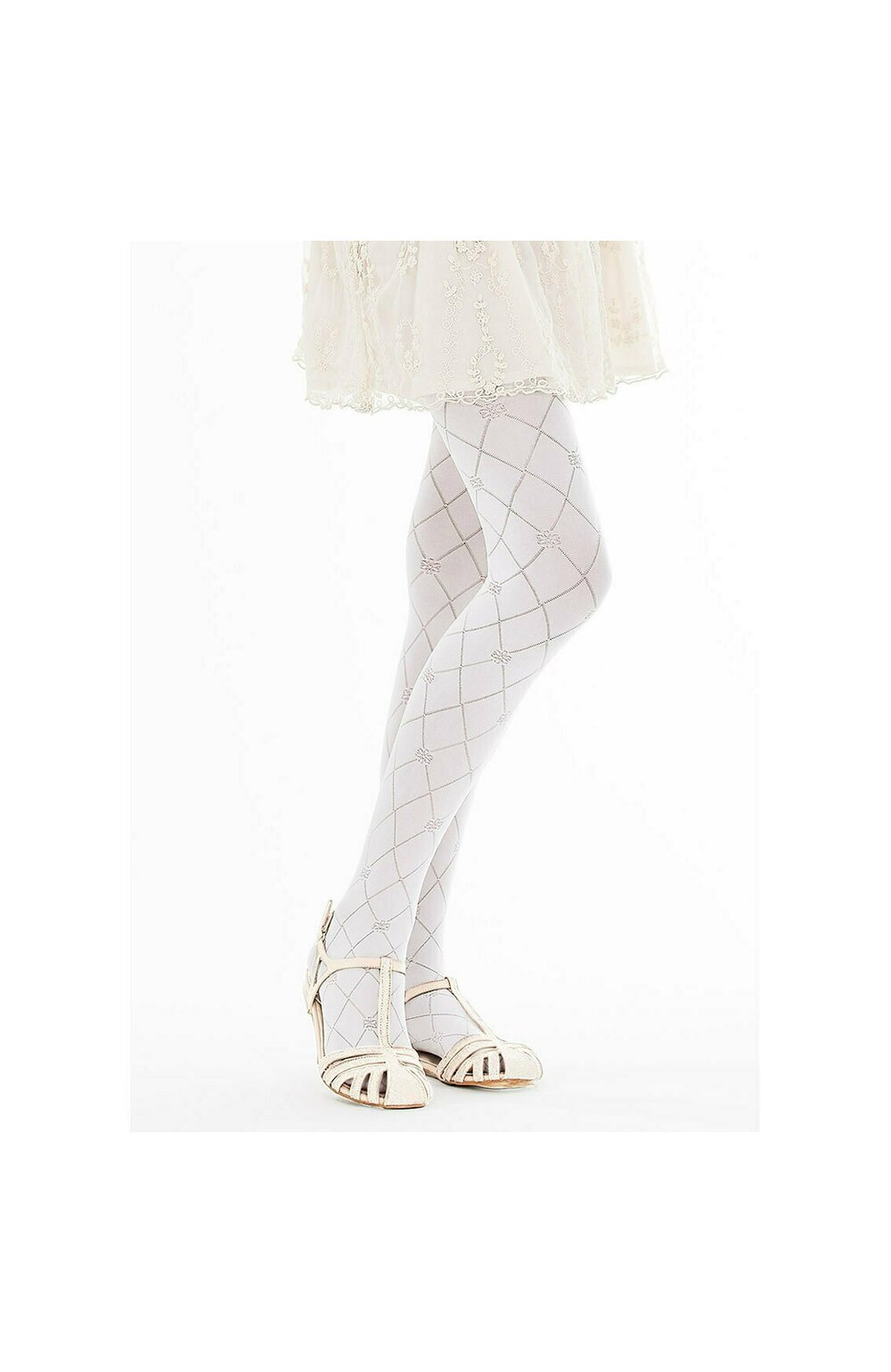 Ciorapi cu model pentru fetite – Marilyn Lily C87, 60 DEN – gri C87 imagine noua 2022