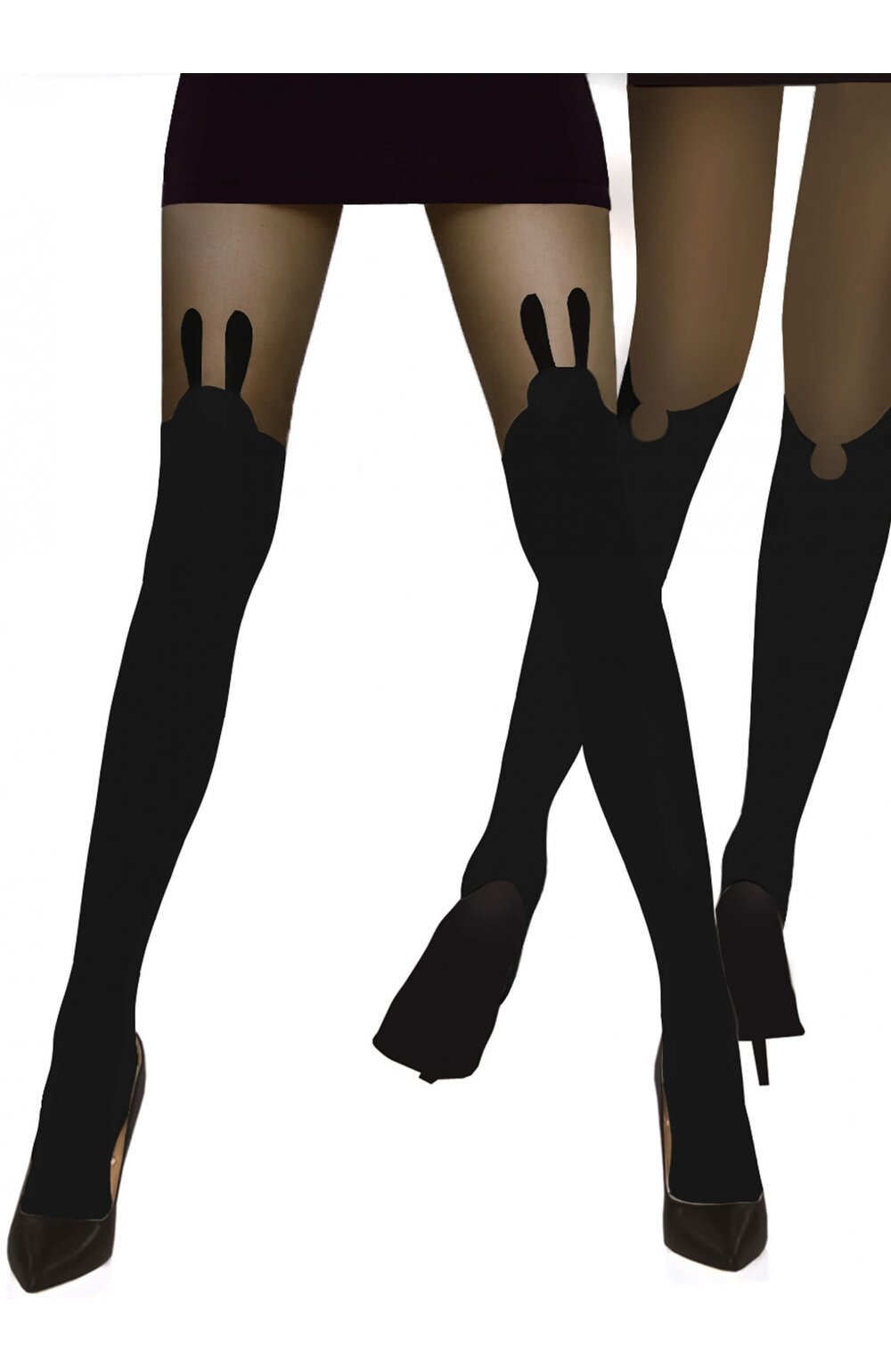 Ciorapi cu model de dama Bunny Bunny imagine noua 2022