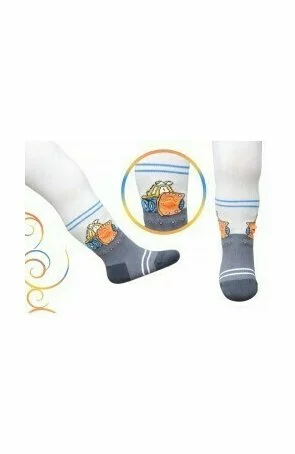 Ciorapi pantalon cu model convex pt baieti 501-013B