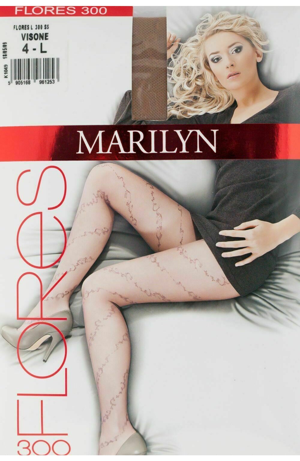 Ciorapi subtiri cu model – Marilyn Flores 300, 20 DEN 300 imagine noua 2022
