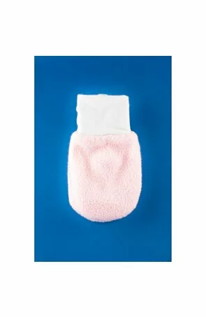 Manusi polar fara degete pentru bebelusi - YO Club - RP001 alb, roz, albastru
