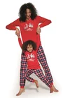 Pijama fete 9-14 ani, colectia familie, Cornette G592-147 Gnomes