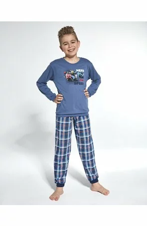 Pijama baieti 1-8 ani, colectia tata-fiu, Cornette B593-112