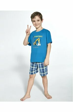 Pijama baieti 1-8 ani, 100% bumbac, Cornette B789-087