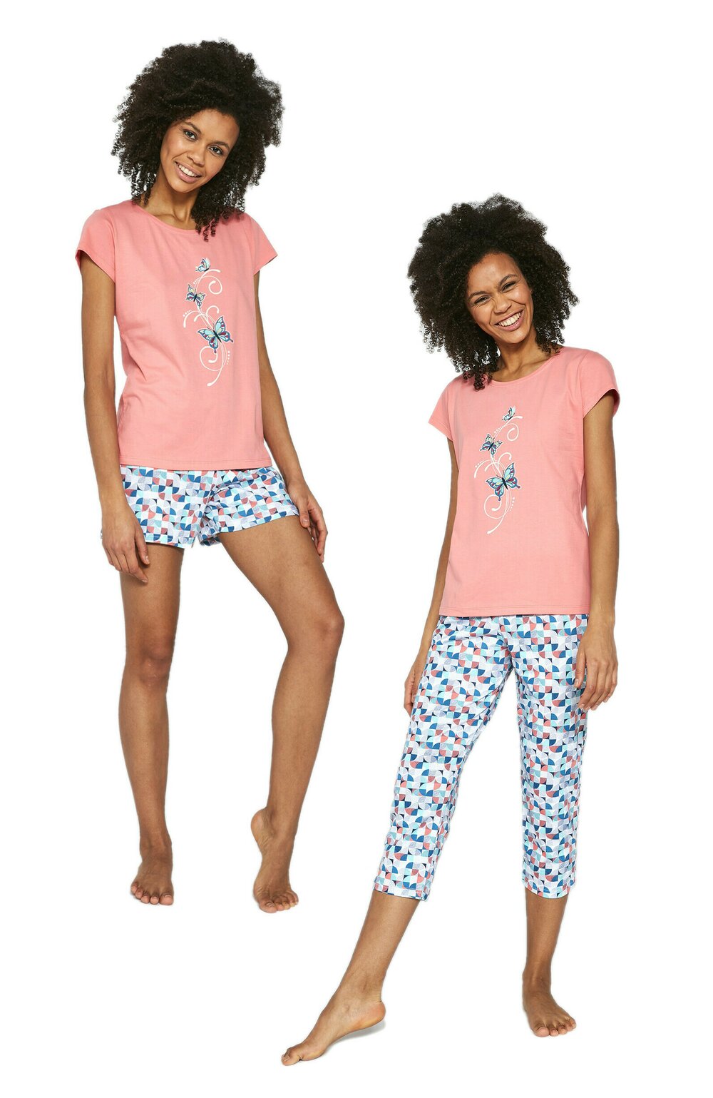 Pijama dama, 3 piese, 100% bumbac, Cornette W665-202 100 imagine noua 2022