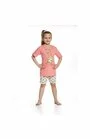 Pijama fete 1-8 ani, 100% bumbac, Cornette G787-047