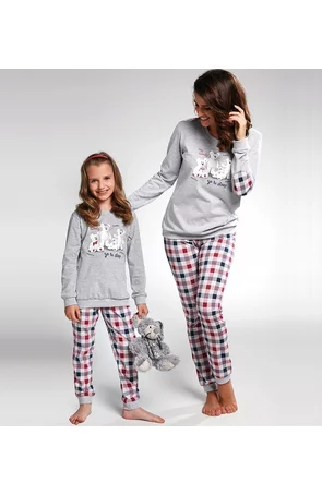 Pijama fete 1-8 ani, colectia mama-fiica, Cornette G176-102 My family