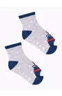 Sosete flausate copii, ABS, marimi 17-26 - YO Club SKFABS, multicolor