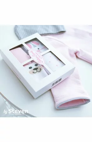 Sosete cu model pentru fetite, in cutie cadou S144-B002