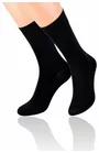 Sosete barbati business, bumbac mercerizat, culoare negru - Steven S087-N