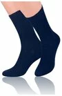 Sosete bumbac unisex, fara compresie, culoare granat - Steven S018-GRAN