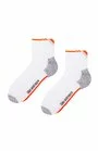 Sosete unisex pentru ciclism - Steven S040-015E alb-gri deschis